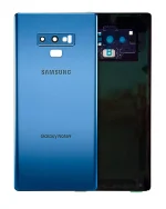 Samsung Galaxy Note 9 Arka Kapak Camı Kamera Lensli(Service Pack) (Okyanus Mavisi)