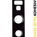 Samsung Galaxy Note 9  (Gece ​​Yarısı Siyahı) İçin Yapışkanlı Arka Kamera Lensi