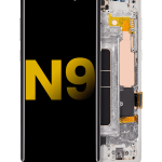 Samsung Galaxy Note 9 Orijinal (Alp Beyazı) İçin Çerçeveli ekran Orijinal Ekranı