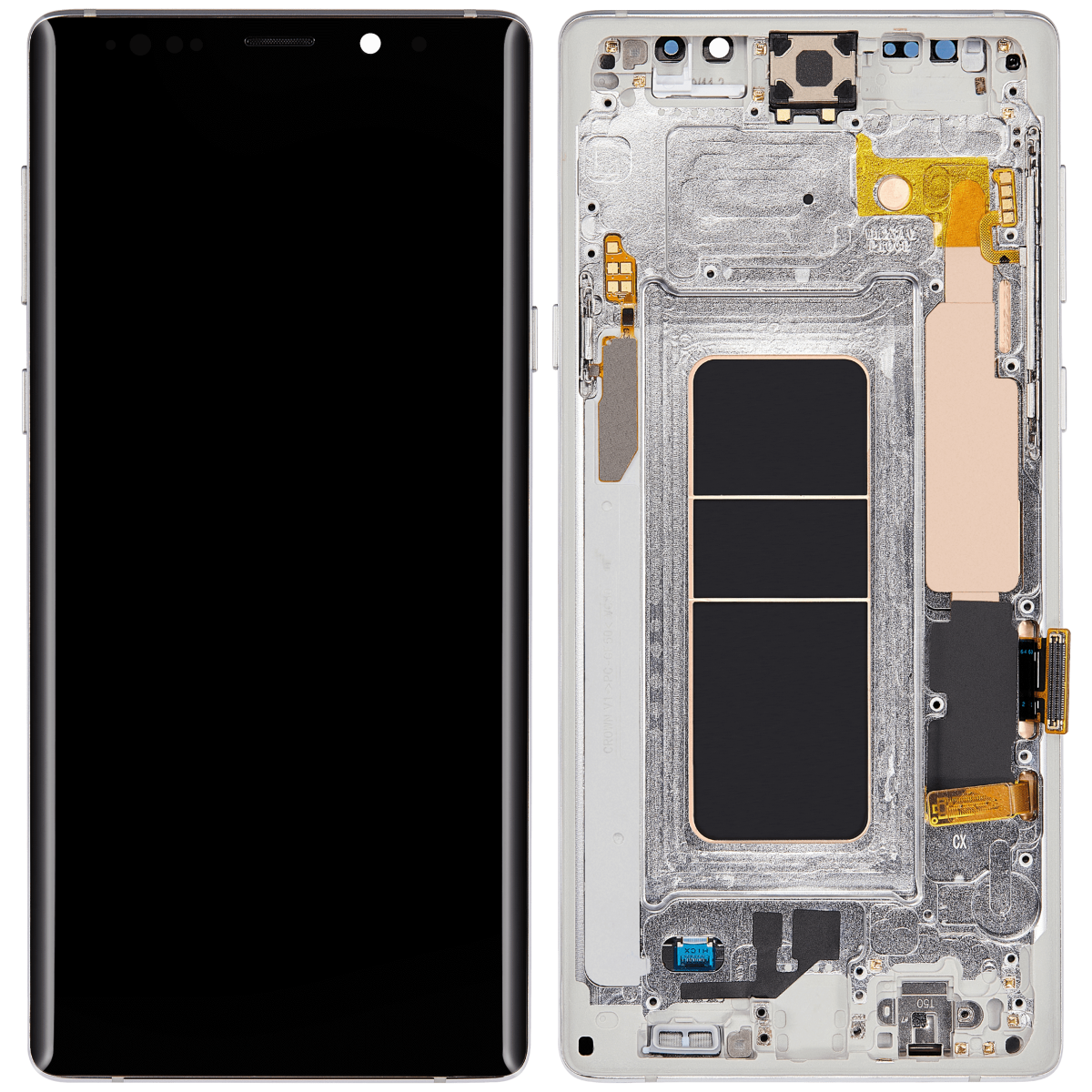 Samsung Galaxy Note 9 Orijinal (Bulut Gümüşü) İçin Çerçeveli ekran Orijinal Ekranı - Görsel 2