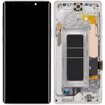 Samsung Galaxy Note 9 Orijinal (Bulut Gümüşü) İçin Çerçeveli ekran Orijinal Ekranı - Görsel 2