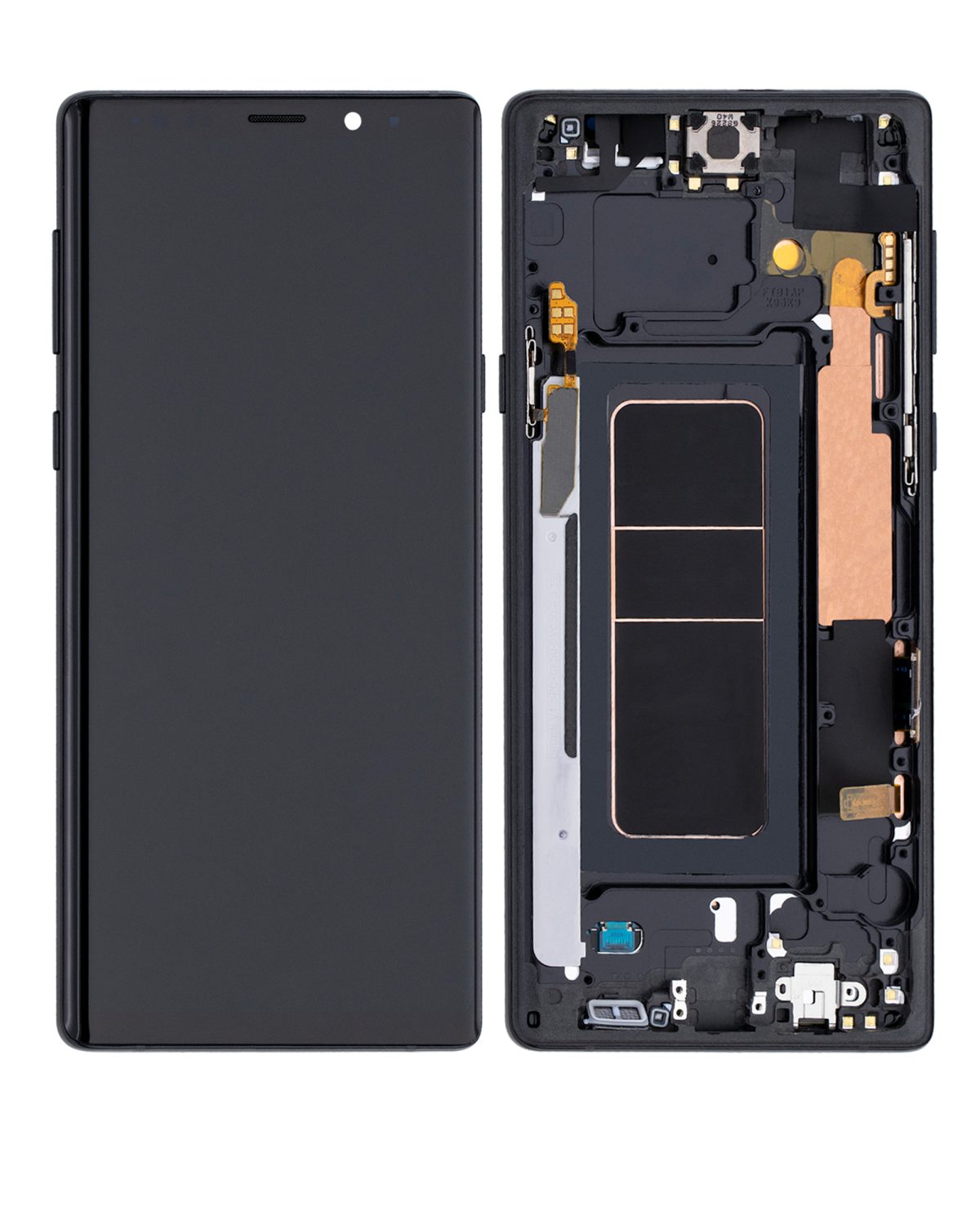 Samsung Galaxy Note 9 Orijinal (Gece ​​Yarısı Siyahı) İçin Çerçeveli ekran Orijinal Ekranı - Görsel 2