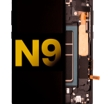 Samsung Galaxy Note 9 Orijinal (Gece ​​Yarısı Siyahı) İçin Çerçeveli ekran Orijinal Ekranı