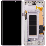 Samsung Galaxy Note 9 Orijinal (Lavanta Moru) İçin Çerçeveli ekran Orijinal Ekranı - Görsel 2