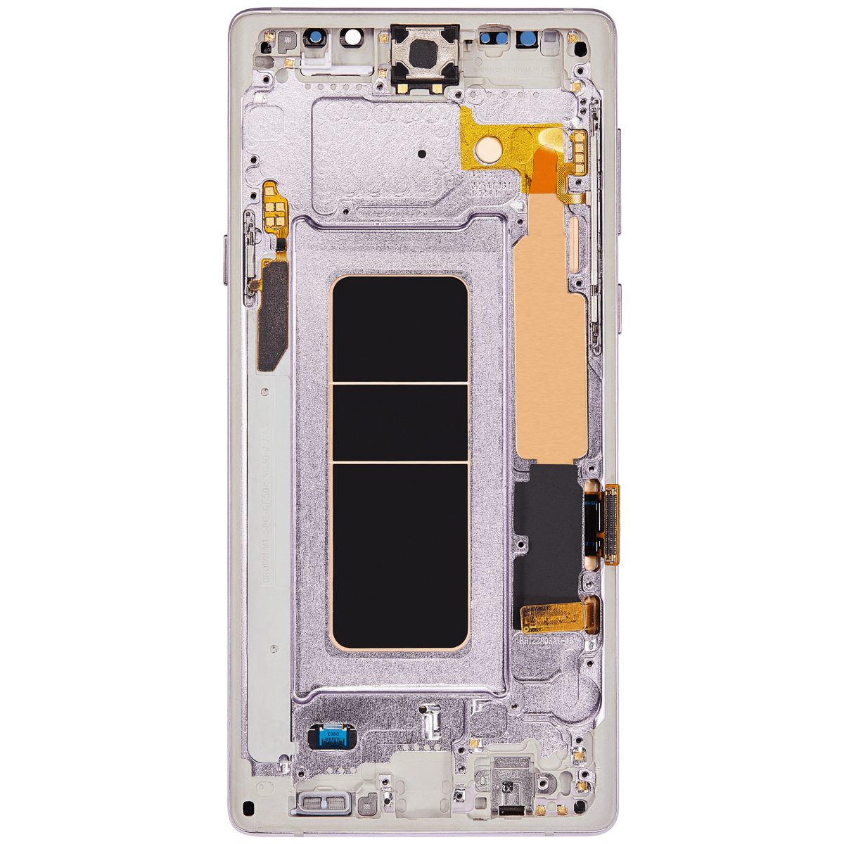 Samsung Galaxy Note 9 Orijinal (Lavanta Moru) İçin Çerçeveli ekran Orijinal Ekranı - Görsel 4