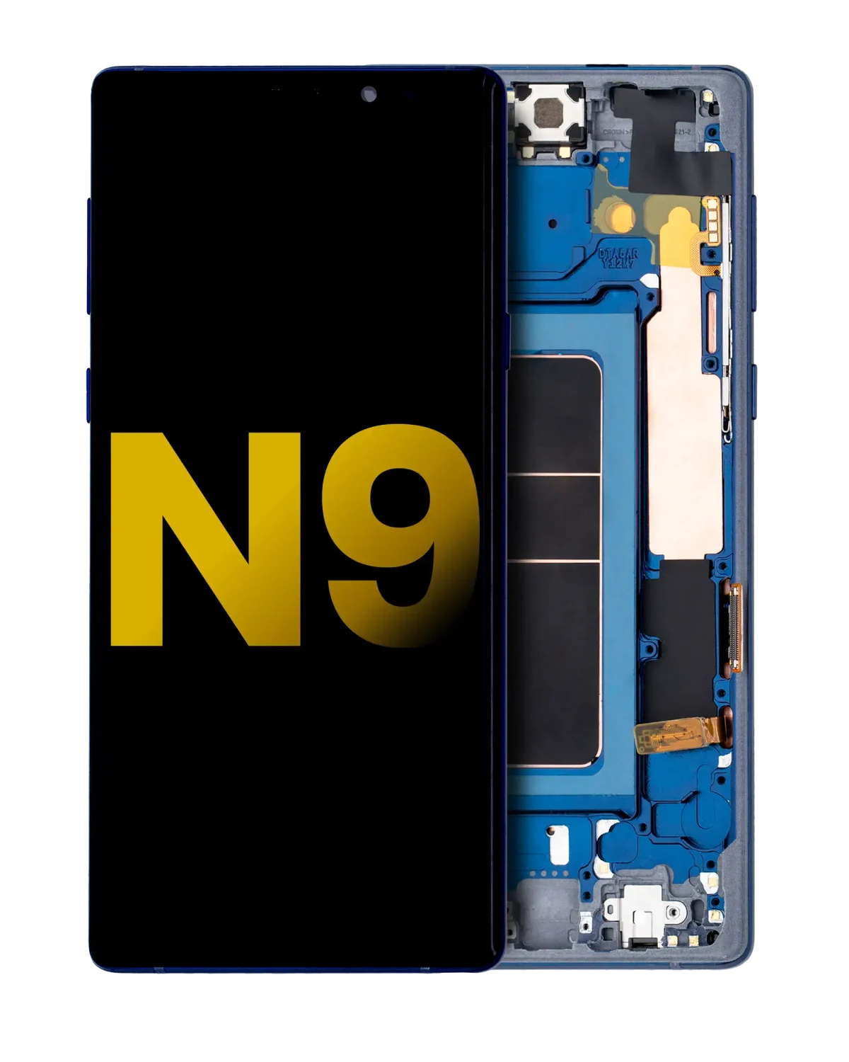 Samsung Galaxy Note 9 Orijinal (Okyanus Mavisi) İçin Çerçeveli ekran Orijinal Ekranı