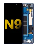 Samsung Galaxy Note 9 Orijinal (Okyanus Mavisi) İçin Çerçeveli ekran Orijinal Ekranı