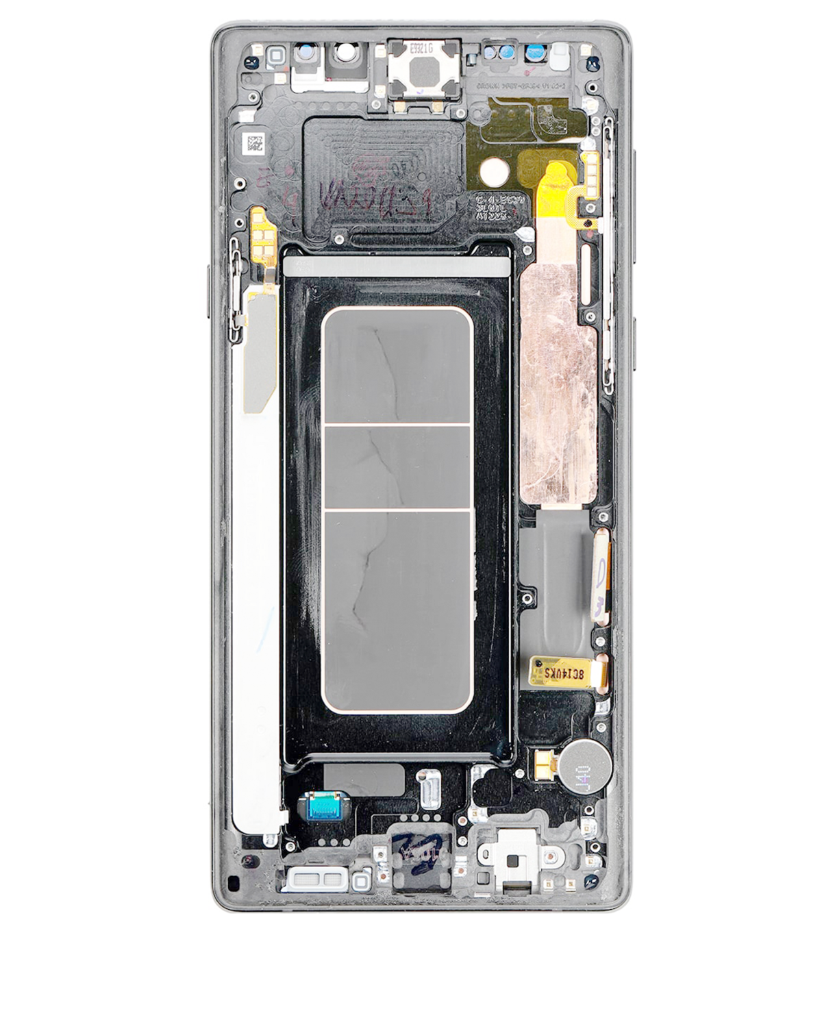 Samsung Galaxy Note 9 (Service Pack) (Bulut Gümüşü) İçin Çerçeveli ekran Orijinal Ekranı Uyumlu - Görsel 3