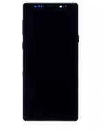 Samsung Galaxy Note 9 (Service Pack) (Lavanta Moru) İçin Çerçeveli ekran Orijinal Ekranı - Görsel 4