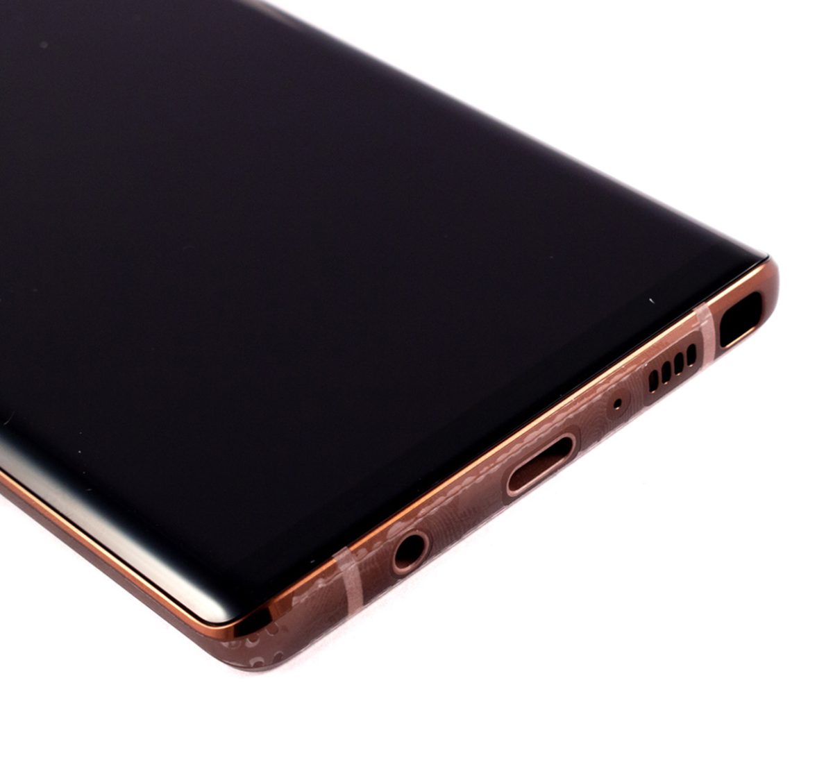 Samsung Galaxy Note 9 (Service Pack) (Metalik Bakır) İle Uyumlu Çerçeveli ekran Orijinal Ekranı - Görsel 2