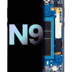 Samsung Galaxy Note 9 (Service Pack) (Okyanus Mavisi) İçin Çerçeveli ekran Orijinal Ekranı
