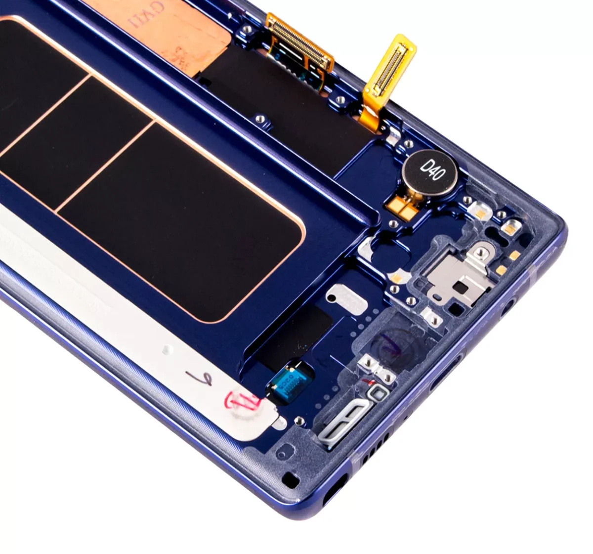 Samsung Galaxy Note 9 (Service Pack) (Okyanus Mavisi) İçin Çerçeveli ekran Orijinal Ekranı - Görsel 4