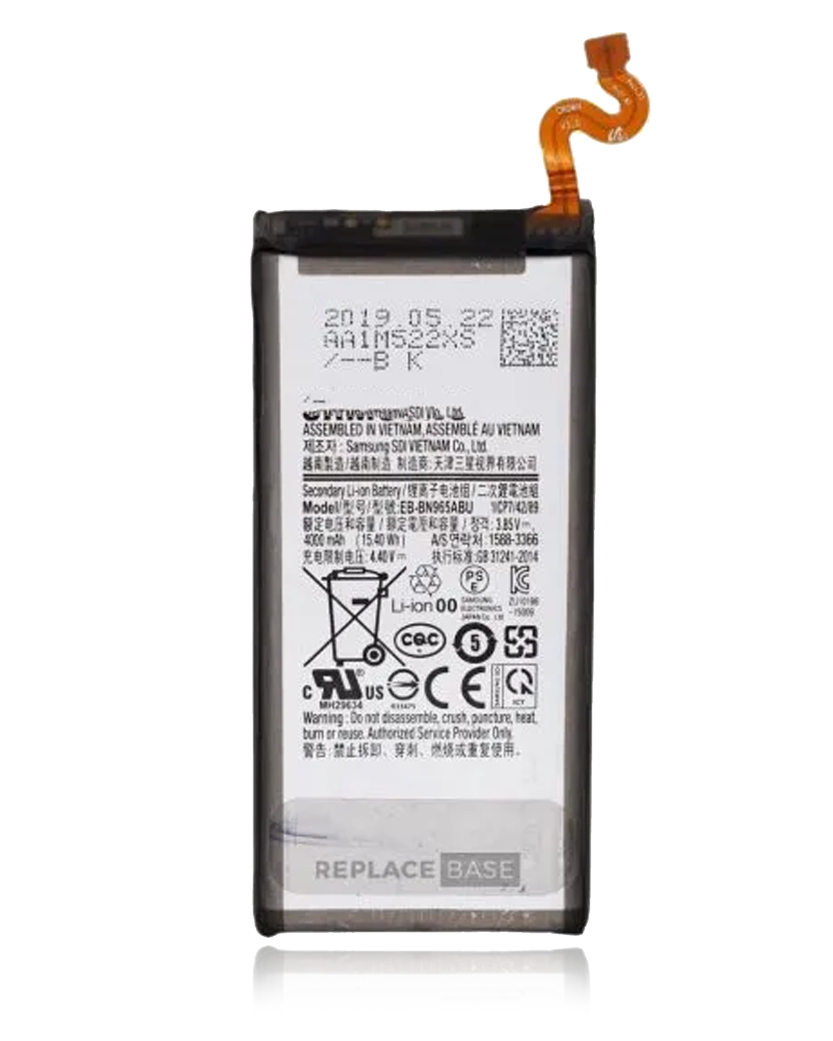Samsung Galaxy Note 9 (Servis Paketi) İle Uyumlu Batarya Pil Batarya Pil - Görsel 2