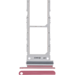 Samsung Galaxy Note10 İle Uyumlu Çift Sim Kart Tepsisi (Aura Pembe)