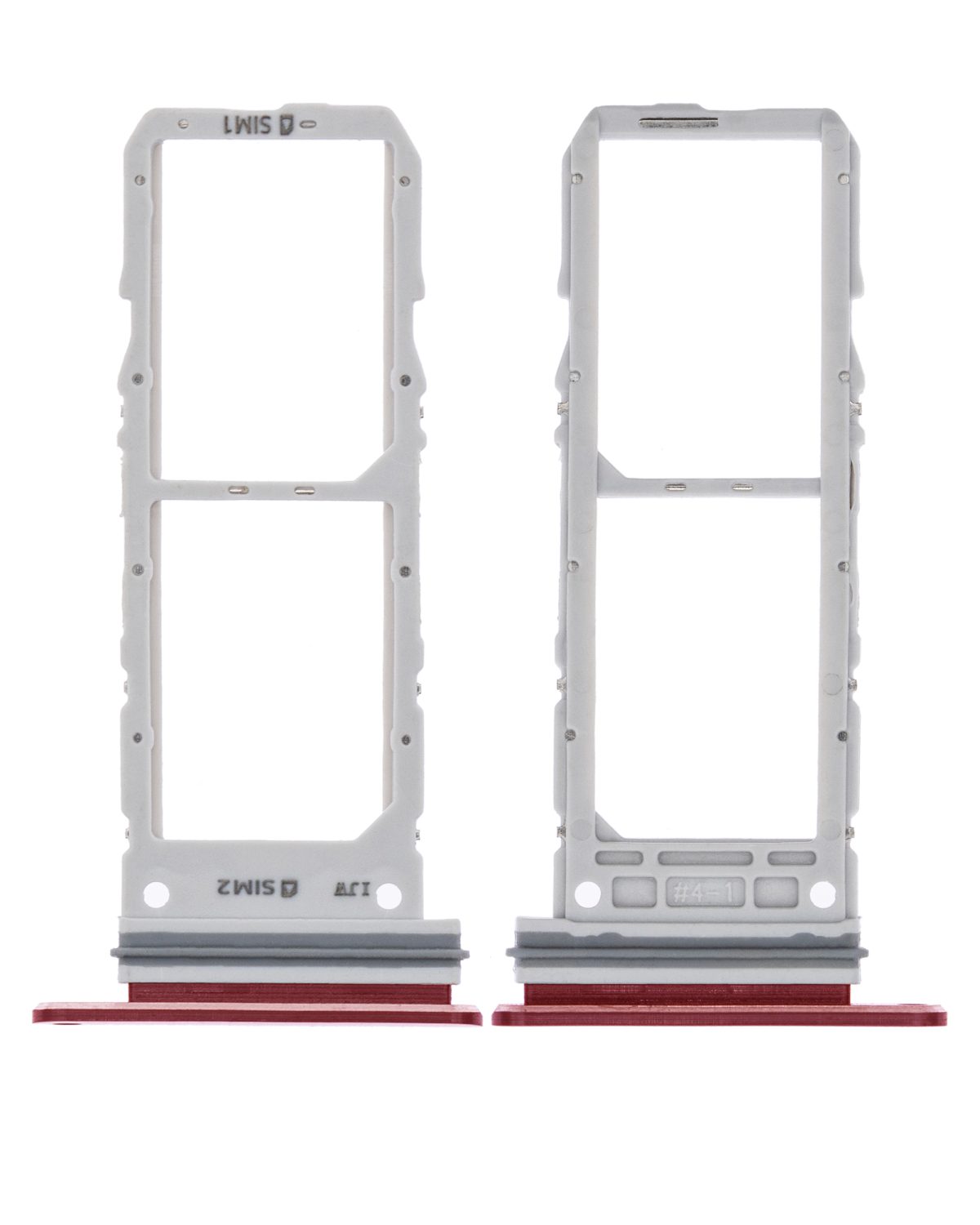 Samsung Galaxy Note10 İle Uyumlu Çift Sim Kart Tepsisi (Aura Red) - Görsel 2