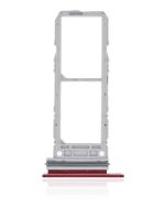 Samsung Galaxy Note10 İle Uyumlu Çift Sim Kart Tepsisi (Aura Red) - Görsel 3