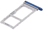 Samsung Galaxy Note10 İle Uyumlu Çift Sim Kart Tepsisi Plus / 5G İle Uyumlu (Aura Blue) - Görsel 4