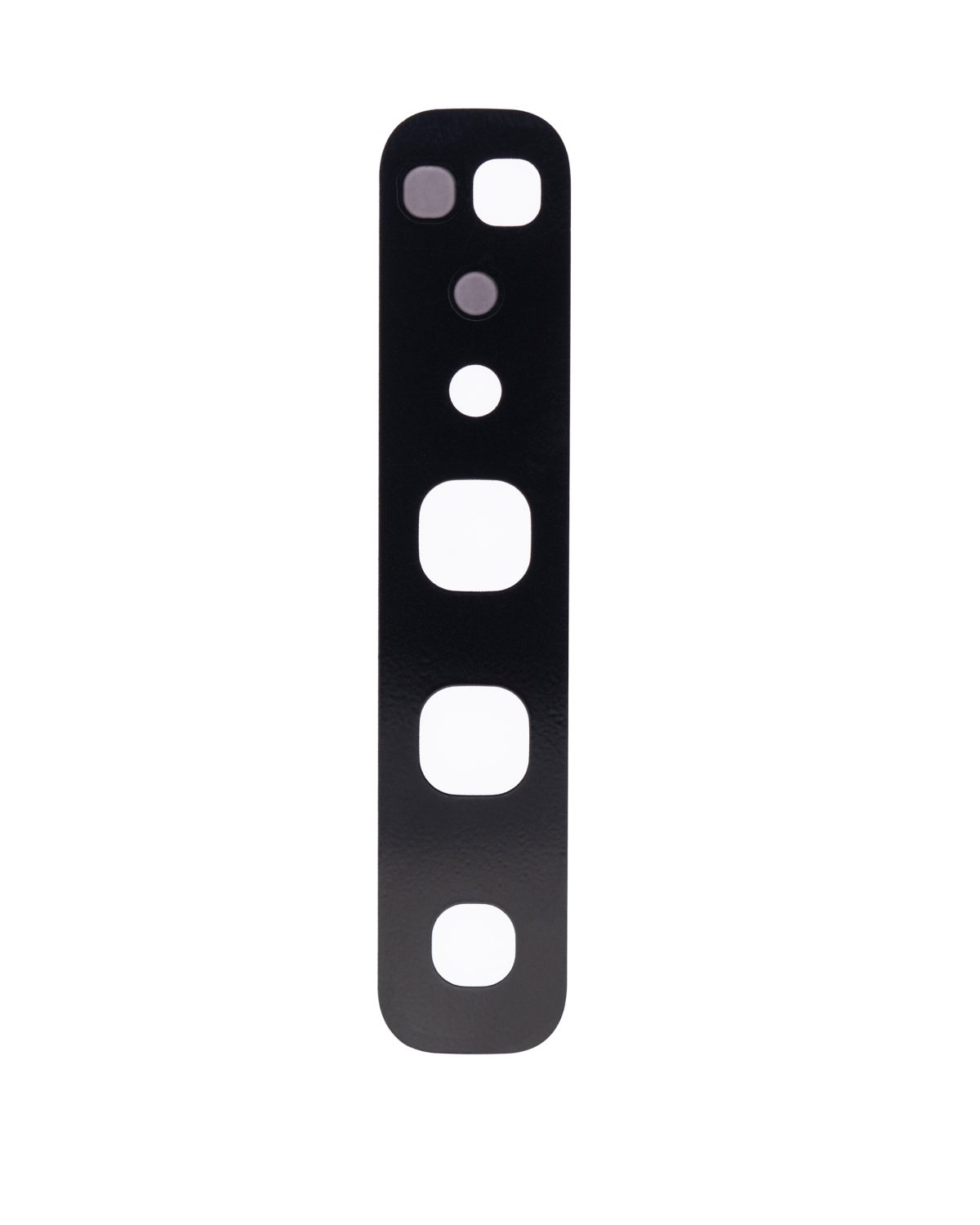 Samsung Galaxy S10 5G İle Uyumlu Arka Kamera Lensi Çerçeveli Halkalı (Majestic Black) - Görsel 7