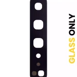 Samsung Galaxy S10 5G İle Uyumlu Arka Kamera Lensi (Sadece Cam) Yapışkanlı (Tüm Renkler)