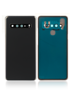 Samsung Galaxy S10 5G İle Uyumlu Arka Kapak Cam Kamera Lensli  (Prizma Siyah) - Görsel 4