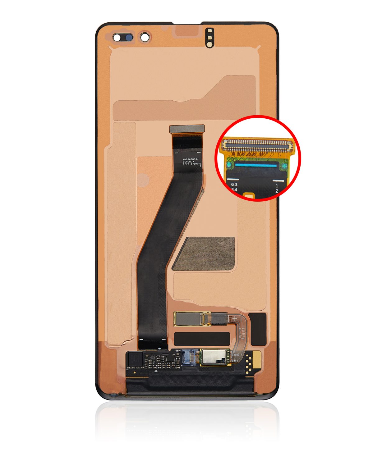 Samsung Galaxy S10 5G İle Uyumlu Çerçevesiz ekran Orijinal Ekranı Orijinal (Tüm Renkler) - Görsel 4