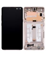 Samsung Galaxy S10 5G İle Uyumlu İçin Çerçeveli ekran Orijinal (Royal Gold)  Orijinal Ekranı Uyumlu - Görsel 3