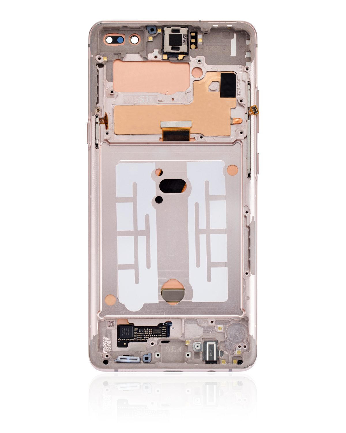 Samsung Galaxy S10 5G İle Uyumlu İçin Çerçeveli ekran Orijinal (Royal Gold)  Orijinal Ekranı Uyumlu - Görsel 5