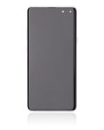 Samsung Galaxy S10 5G İle Uyumlu İçin Çerçeveli ekran (Service Pack) (Crown Silver)  Orijinal Ekranı - Görsel 4