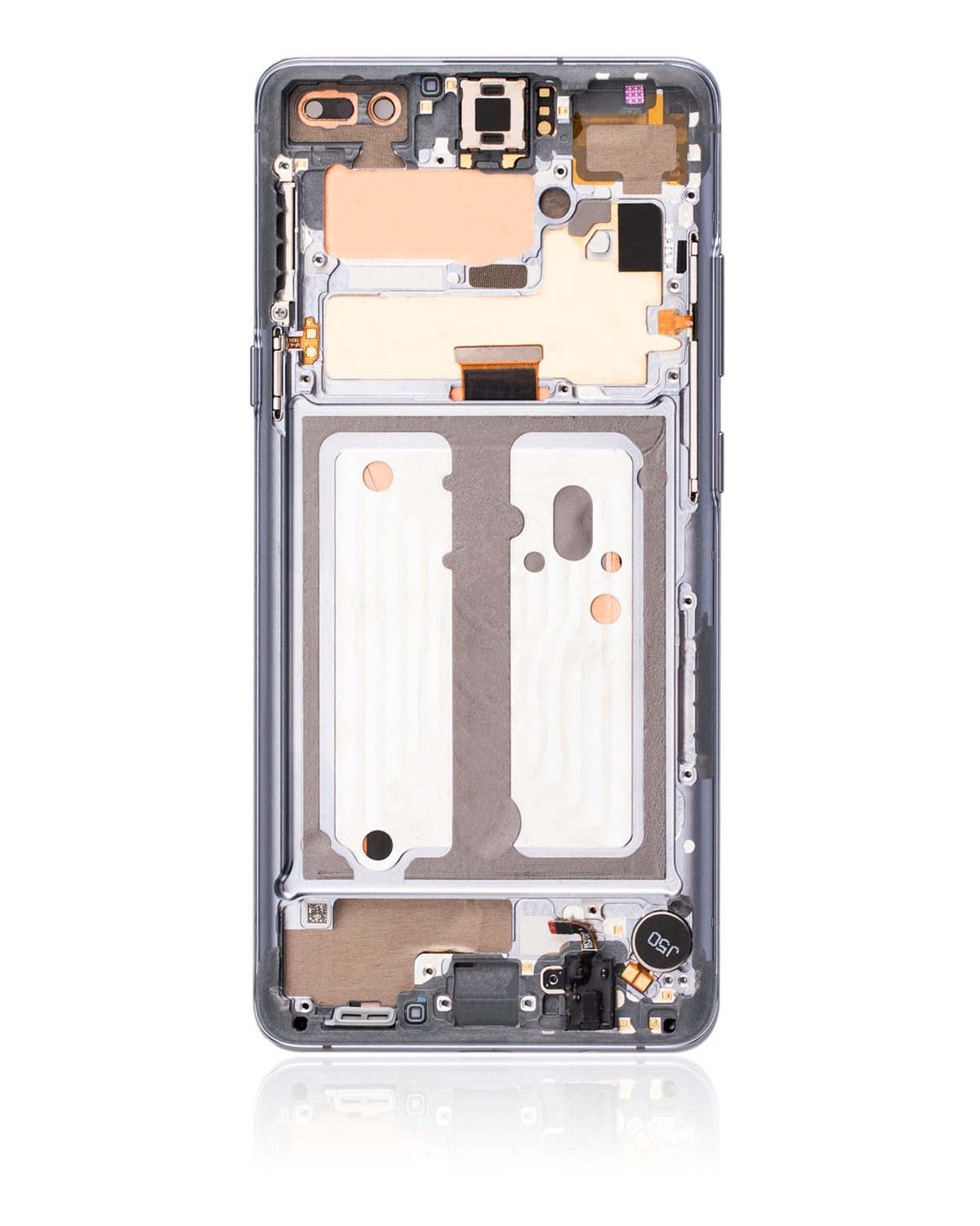 Samsung Galaxy S10 5G İle Uyumlu İçin Çerçeveli ekran (Service Pack) (Majestic Black)  Orijinal Ekranı Uyumlu - Görsel 3