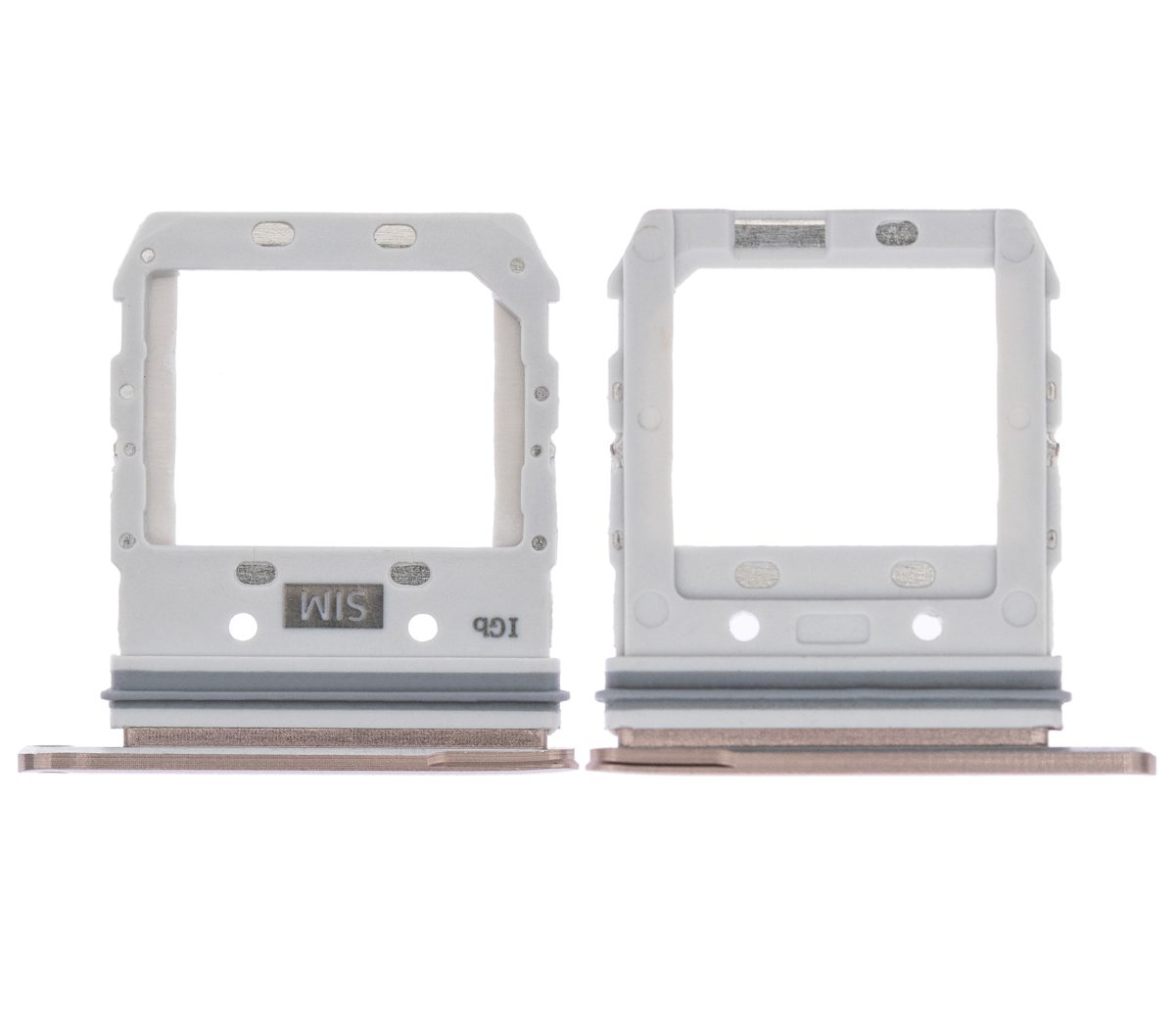 Samsung Galaxy S10 5G İle Uyumlu İle Uyumlu Tek Sim Kart Tepsisi (Royal Gold) - Görsel 2