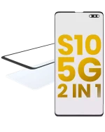 Samsung Galaxy S10 5G İle Uyumlu OCA Önceden Yüklenmiş 2'si 1 Arada Ön Cam