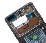 Samsung Galaxy S10 5G İle Uyumlu Orta Çerçeve Muhafaza (Küçük Parçalarla) (Kraliyet Altını) - Görsel 5