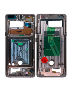 Samsung Galaxy S10 5G İle Uyumlu Orta Çerçeve Muhafaza (Küçük Parçalarla) (Kraliyet Altını) - Görsel 9
