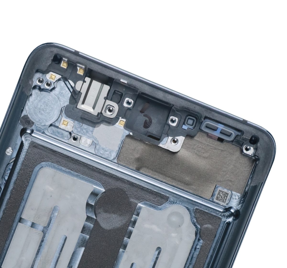 Samsung Galaxy S10 5G İle Uyumlu Orta Çerçeve Muhafaza (Küçük Parçalarla) (Majestic Black) - Görsel 2