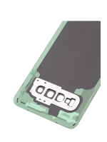 Samsung Galaxy S10 Arka İle Uyumlu Kapak Cam Kamera Lensli  (Aftermarket Plus) (Prizma Beyazı) - Görsel 3