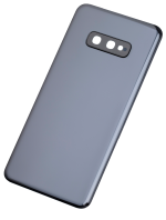 Samsung Galaxy S10 Arka İle Uyumlu Kapak Cam Kamera Lensli E  (Aftermarket Plus) (Prizma Siyah) - Görsel 4