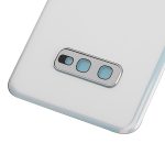 Samsung Galaxy S10 Arka İle Uyumlu Kapak Cam Kamera Lensli E (Service Pack) (Prizma Beyazı) - Görsel 6