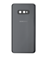 Samsung Galaxy S10 Arka İle Uyumlu Kapak Cam Kamera Lensli E (Service Pack) (Prizma Siyah) - Görsel 2