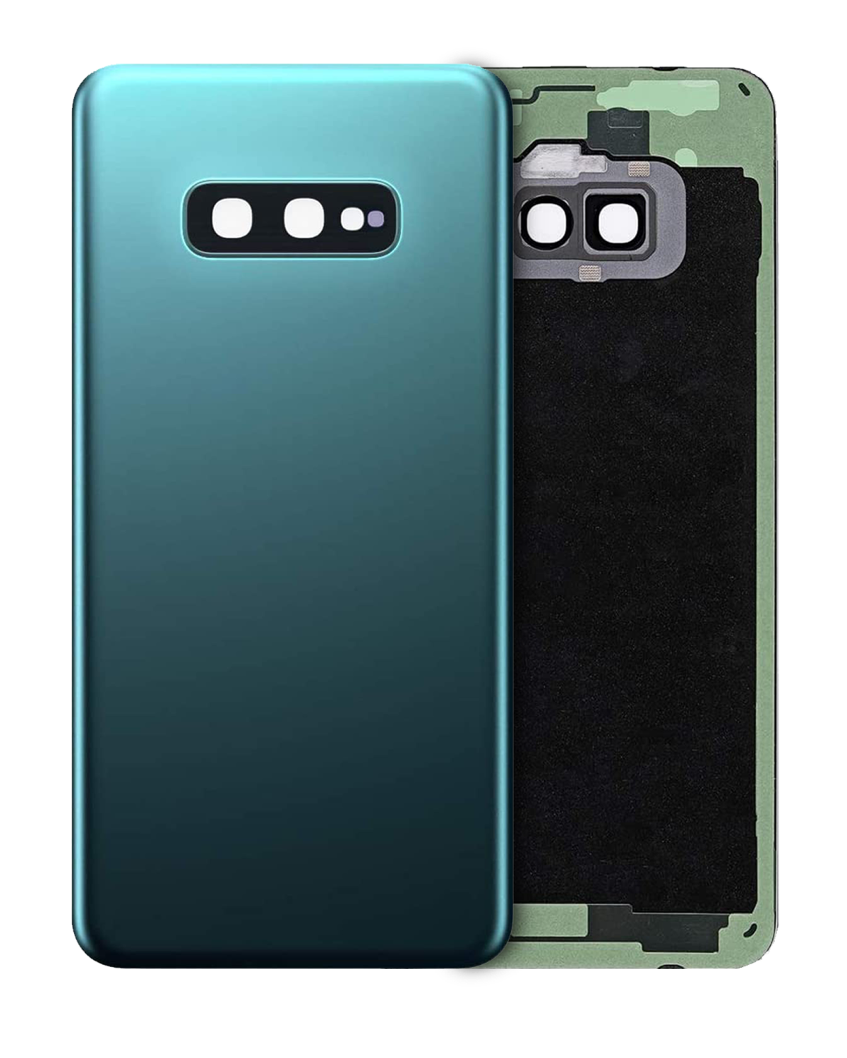 Samsung Galaxy S10 Arka İle Uyumlu Kapak Camı Kamera Lensi E  (Aftermarket Plus) (Prizma Yeşili) - Görsel 5
