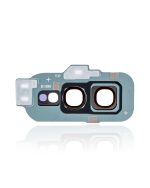 Samsung Galaxy S10 E İle Uyumlu Arka Kamera Lensi Çerçeveli Halkalı (Prizma Yeşili) - Görsel 4