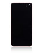 Samsung Galaxy S10 E İle Uyumlu İçin Çerçeveli ekran Orijinal (Flamingo Pembesi)  Orijinal Ekranı - Görsel 3