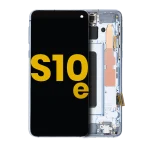 Samsung Galaxy S10 E İle Uyumlu İçin Çerçeveli ekran Orijinal (Prizma Mavisi)  Orijinal Ekranı Uyumlu - Görsel 2