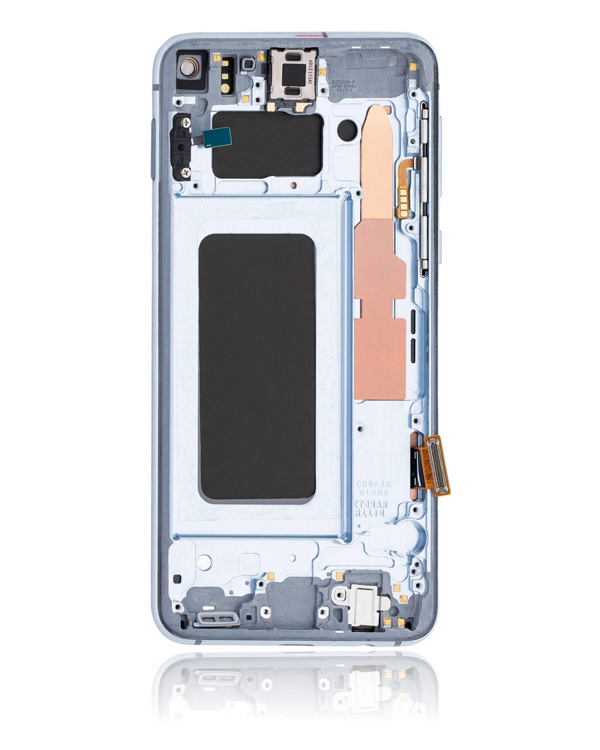 Samsung Galaxy S10 E İle Uyumlu İçin Çerçeveli ekran Orijinal (Prizma Mavisi)  Orijinal Ekranı Uyumlu - Görsel 4