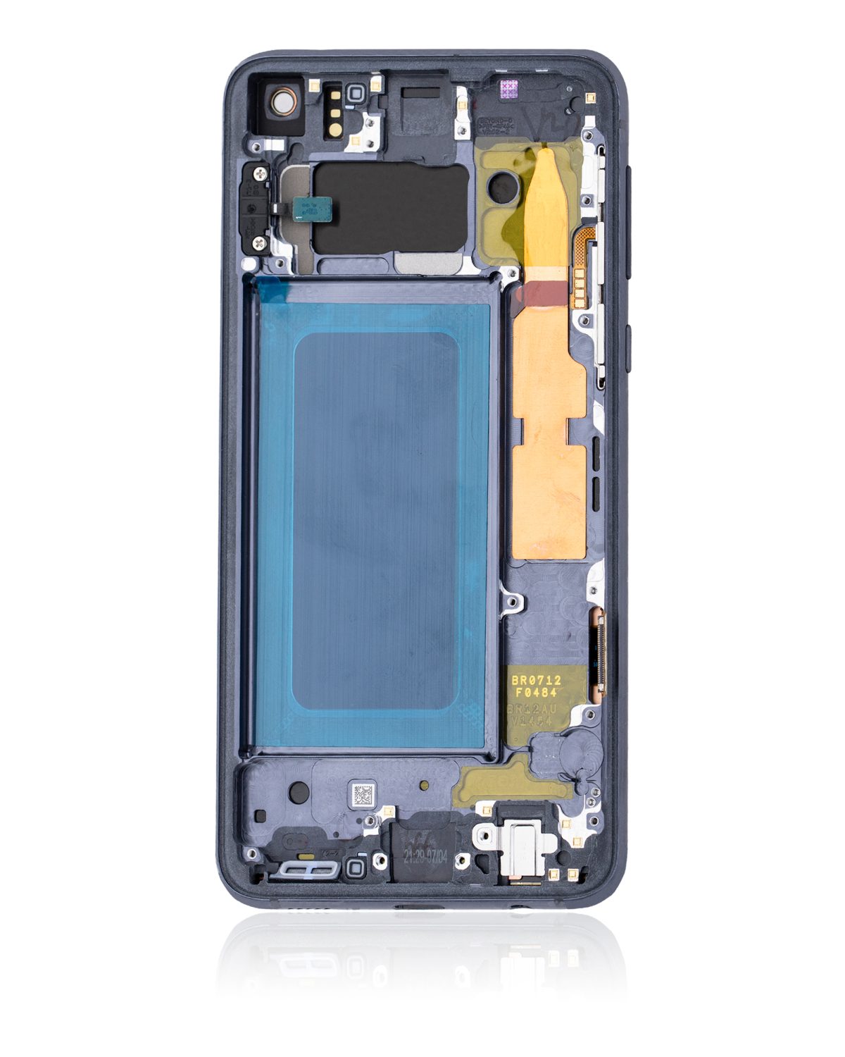 Samsung Galaxy S10 E İle Uyumlu İçin Çerçeveli ekran Orijinal (Prizma Siyah)  Orijinal Ekranı Uyumlu - Görsel 3