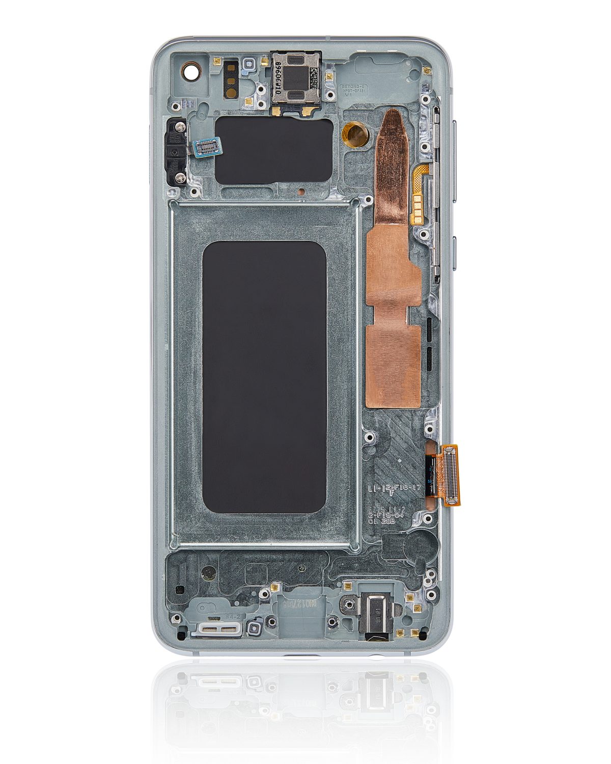 Samsung Galaxy S10 E İle Uyumlu İçin Çerçeveli ekran Orijinal (Prizma Yeşili)  Orijinal Ekranı Uyumlu - Görsel 4