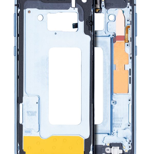 Samsung Galaxy S10 E İle Uyumlu Orta Çerçeve Muhafaza (Küçük Parçalarla) (Prizma Mavisi)