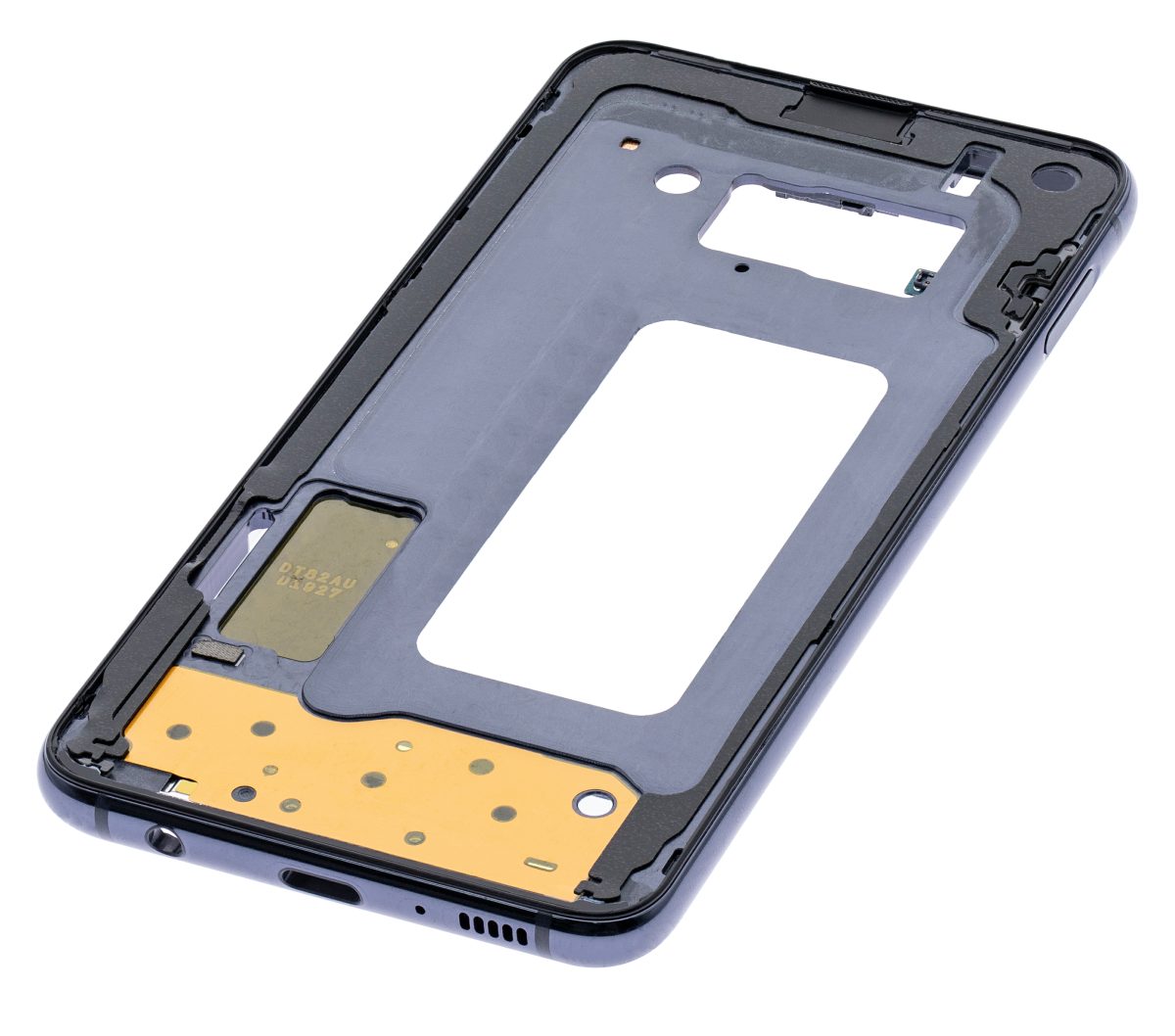 Samsung Galaxy S10 E İle Uyumlu Orta Çerçeve Muhafaza (Küçük Parçalarla) (Prizma Siyah) - Görsel 6