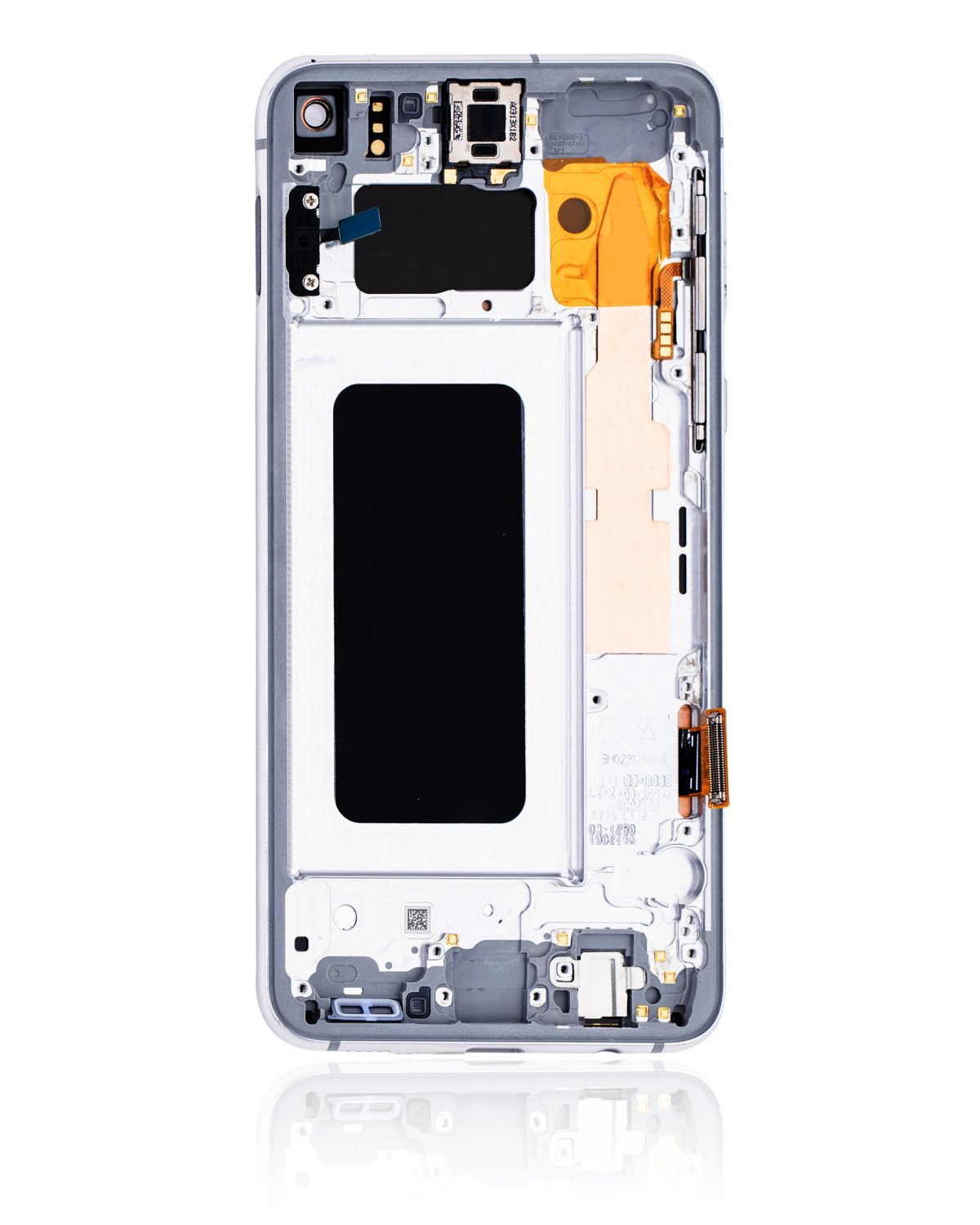 Samsung Galaxy S10 E İle Uyumlu (Service Pack) (Prizma Beyazı) Çerçeveli ekran Orijinal Ekranı - Görsel 3