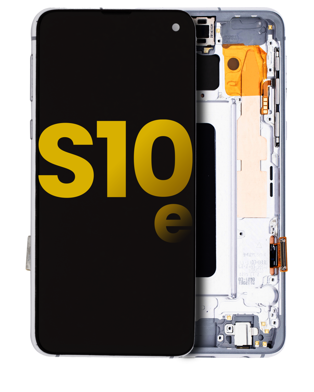Samsung Galaxy S10 E İle Uyumlu (Service Pack) (Prizma Beyazı) Çerçeveli ekran Orijinal Ekranı - Görsel 5