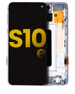 Samsung Galaxy S10 E İle Uyumlu (Service Pack) (Prizma Beyazı) Çerçeveli ekran Orijinal Ekranı - Görsel 5